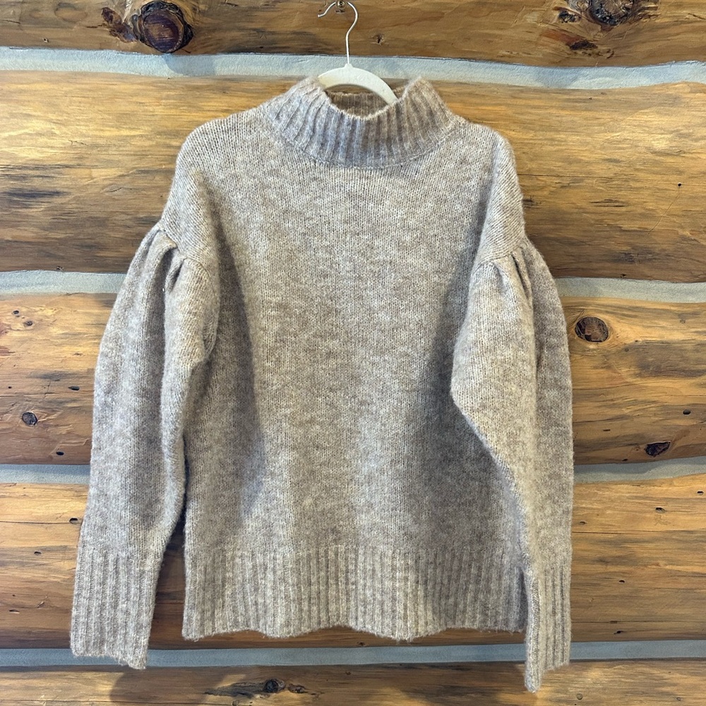 Lumiere Mockneck Pullover Sweater